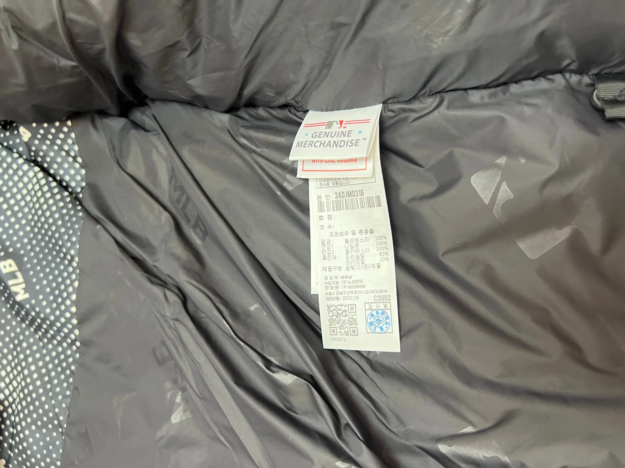 MoistureWicking Mlb Down Jackets 165151