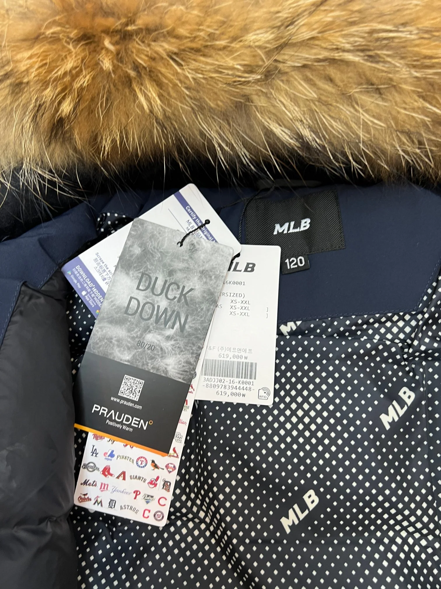 Mlb Down Jackets SmoothTexture 165150