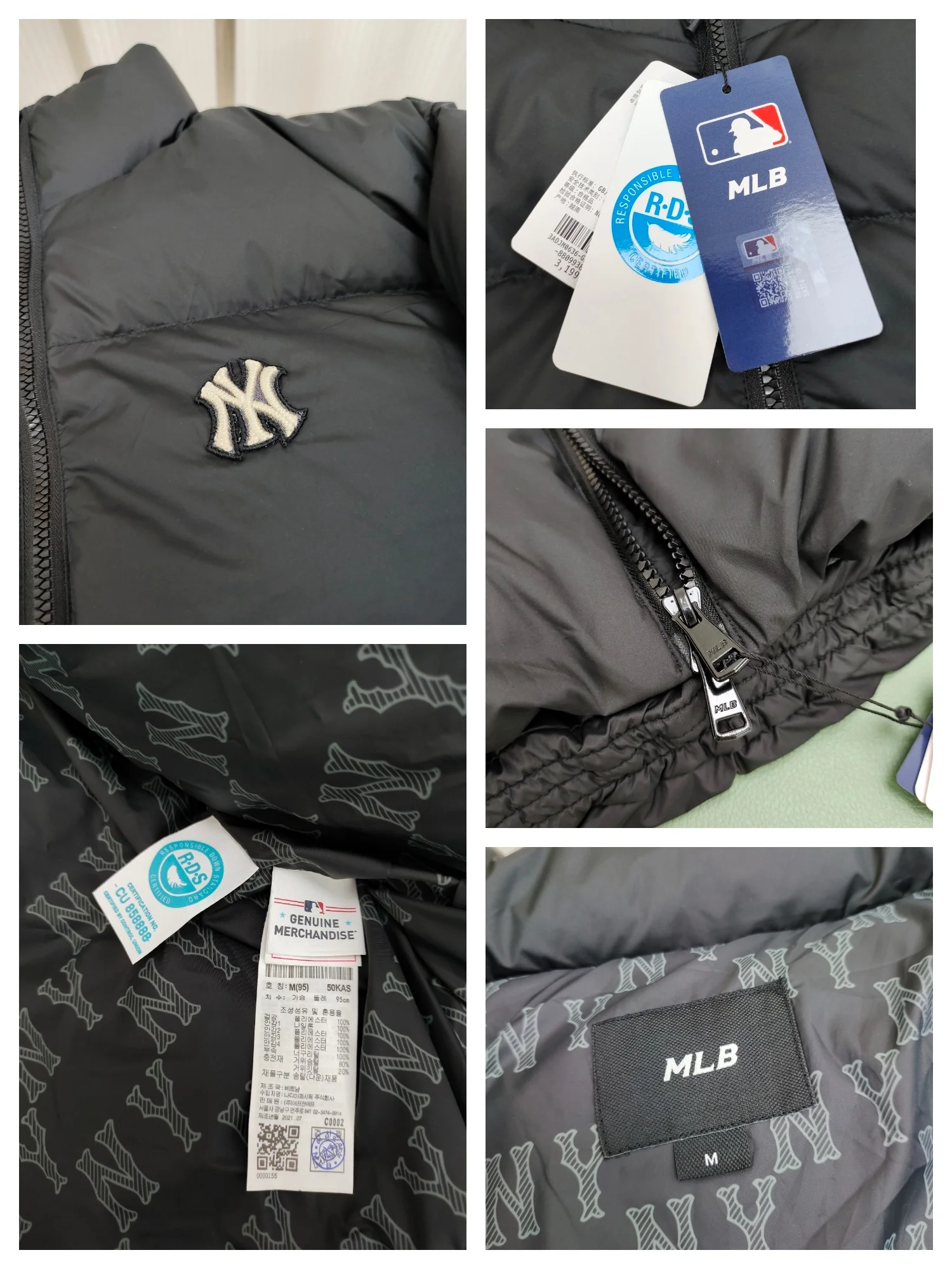 ZipUp Mlb Down Jackets 165041