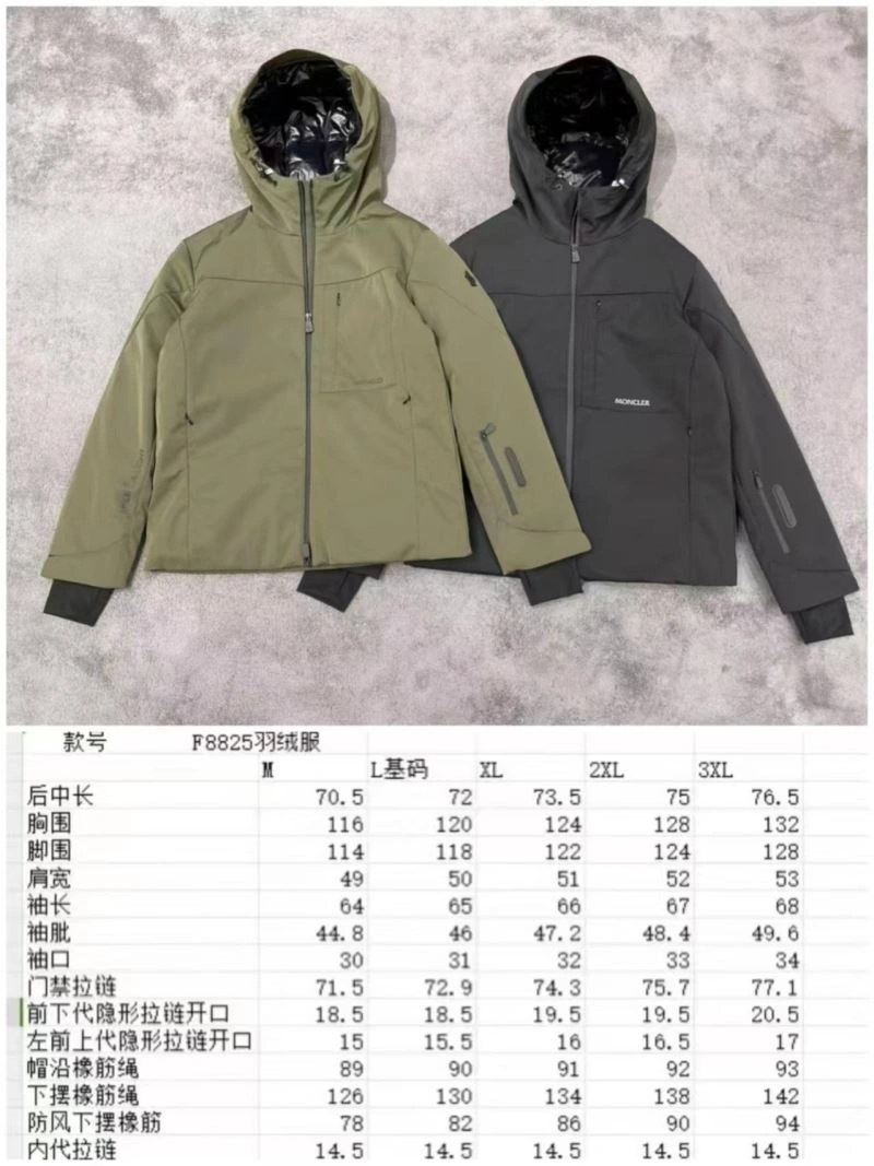 Functional Moncler Down Jackets 143945