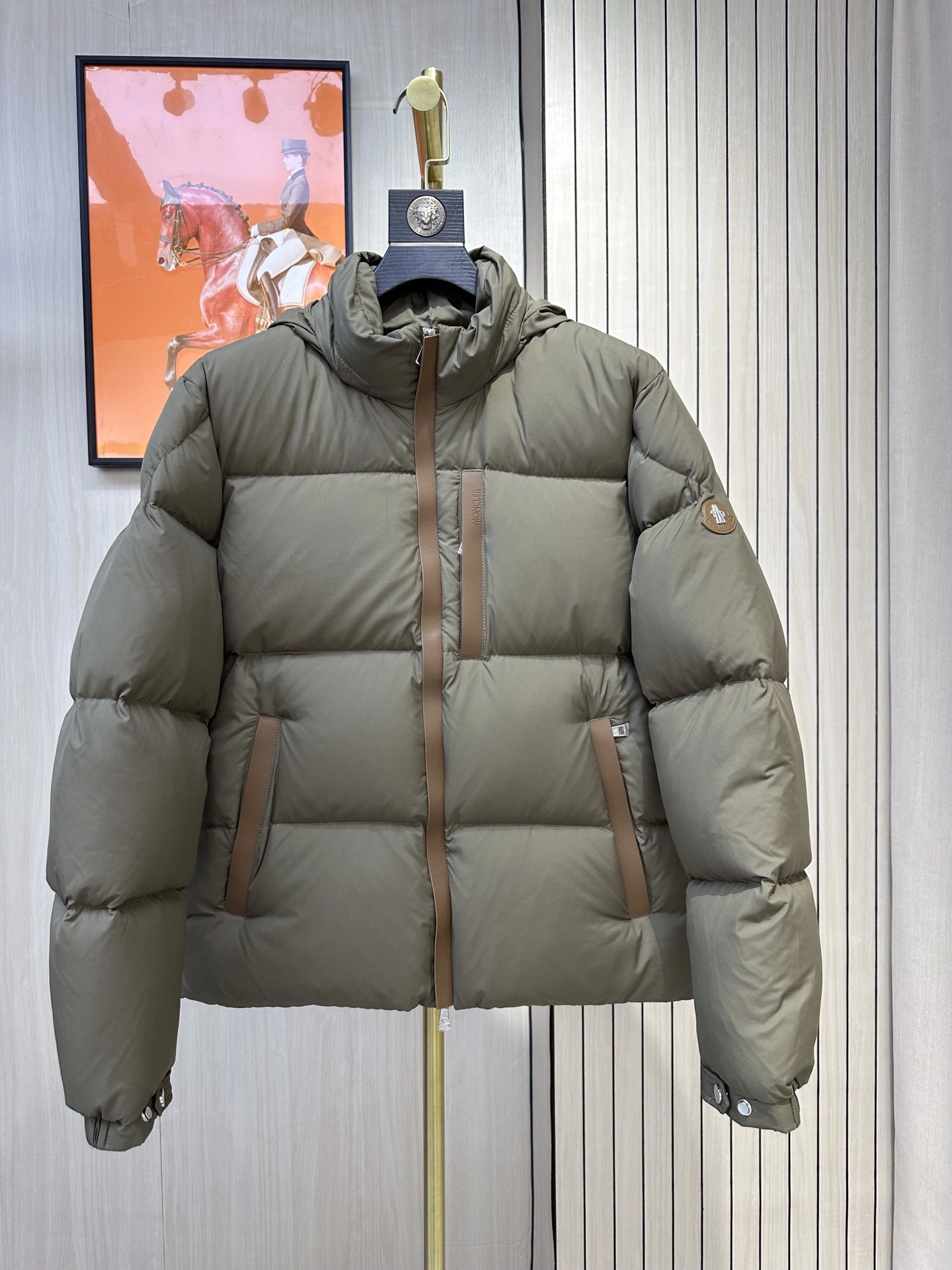 Compact Moncler Down Jackets 145393