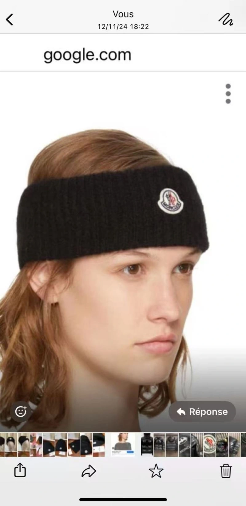 Contemporary Moncler Hair Hoop 264929