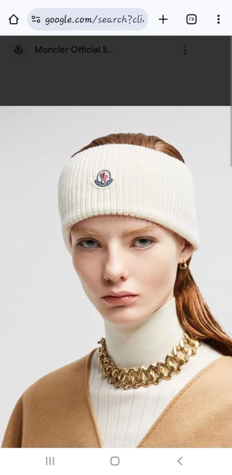 Contemporary Moncler Hair Hoop 264929