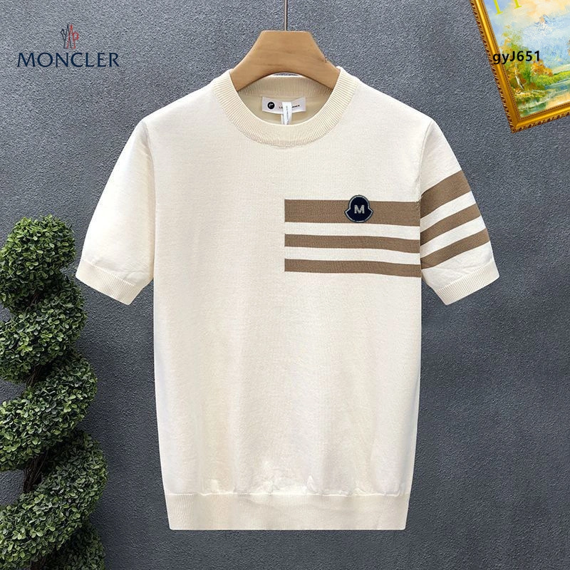 Moncler T-Shirts SmoothTexture 139805
