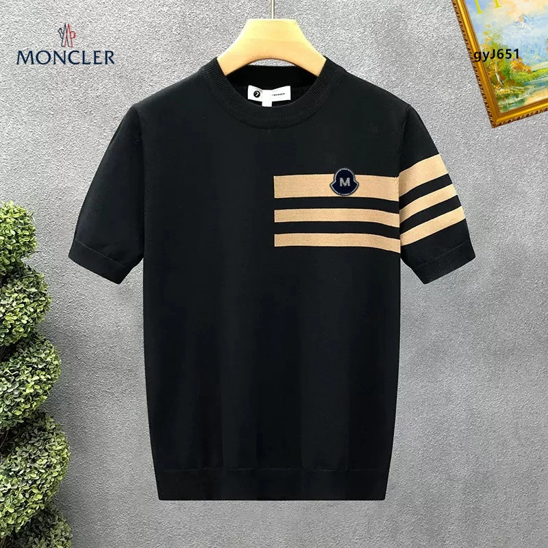 Moncler T-Shirts SmoothTexture 139805