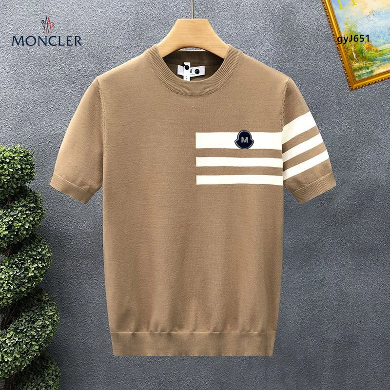 Moncler T-Shirts SmoothTexture 139805