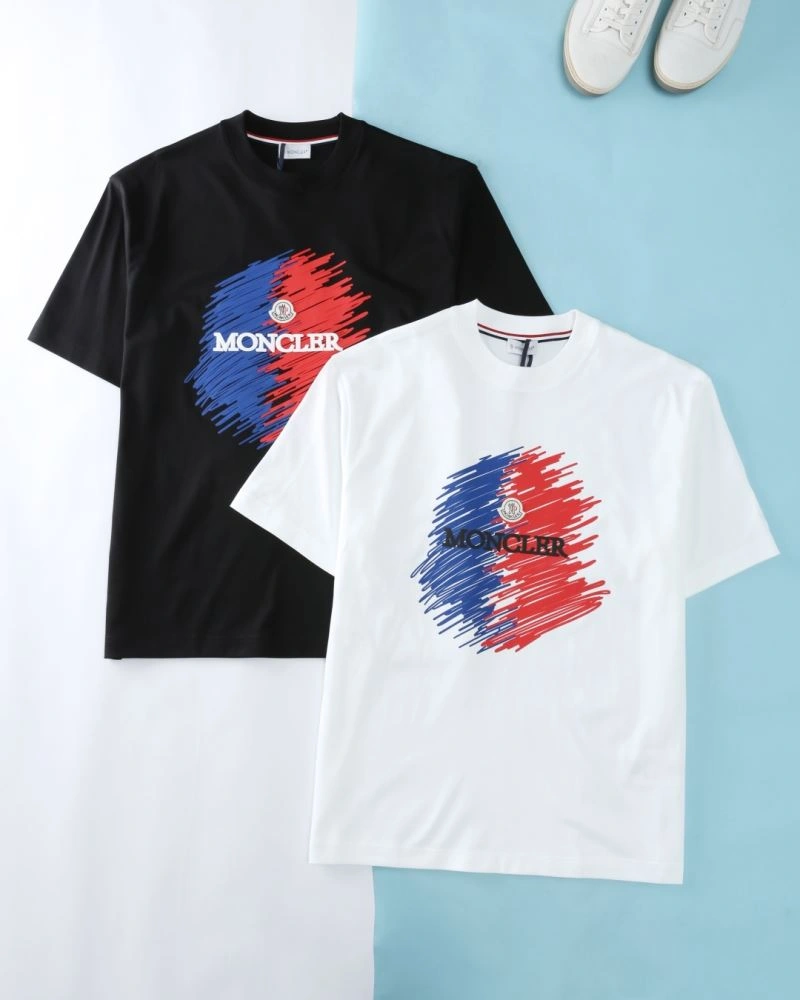 Moncler T-Shirts Colorful 141726
