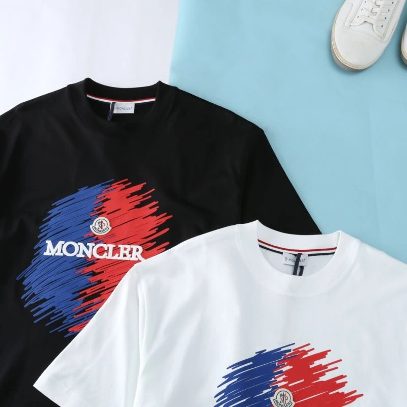 Moncler T-Shirts Colorful 141726