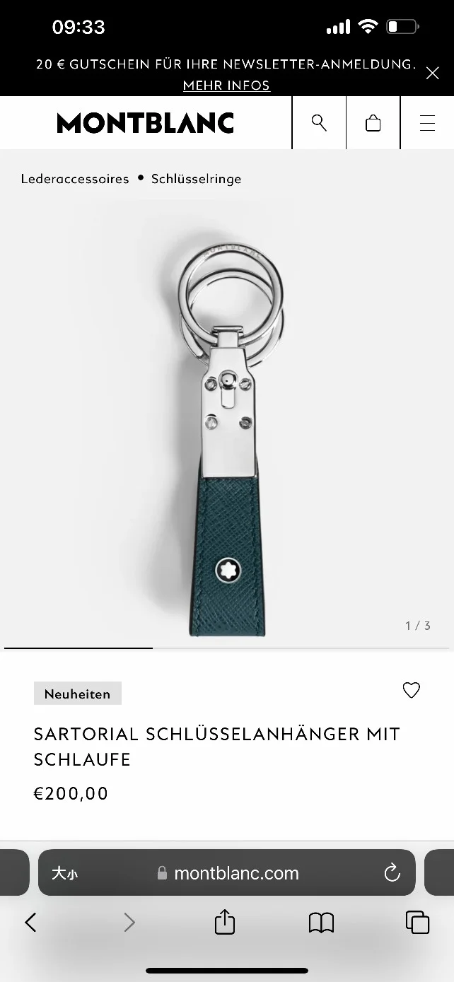 WeatherProof Montblanc Accessories 38531
