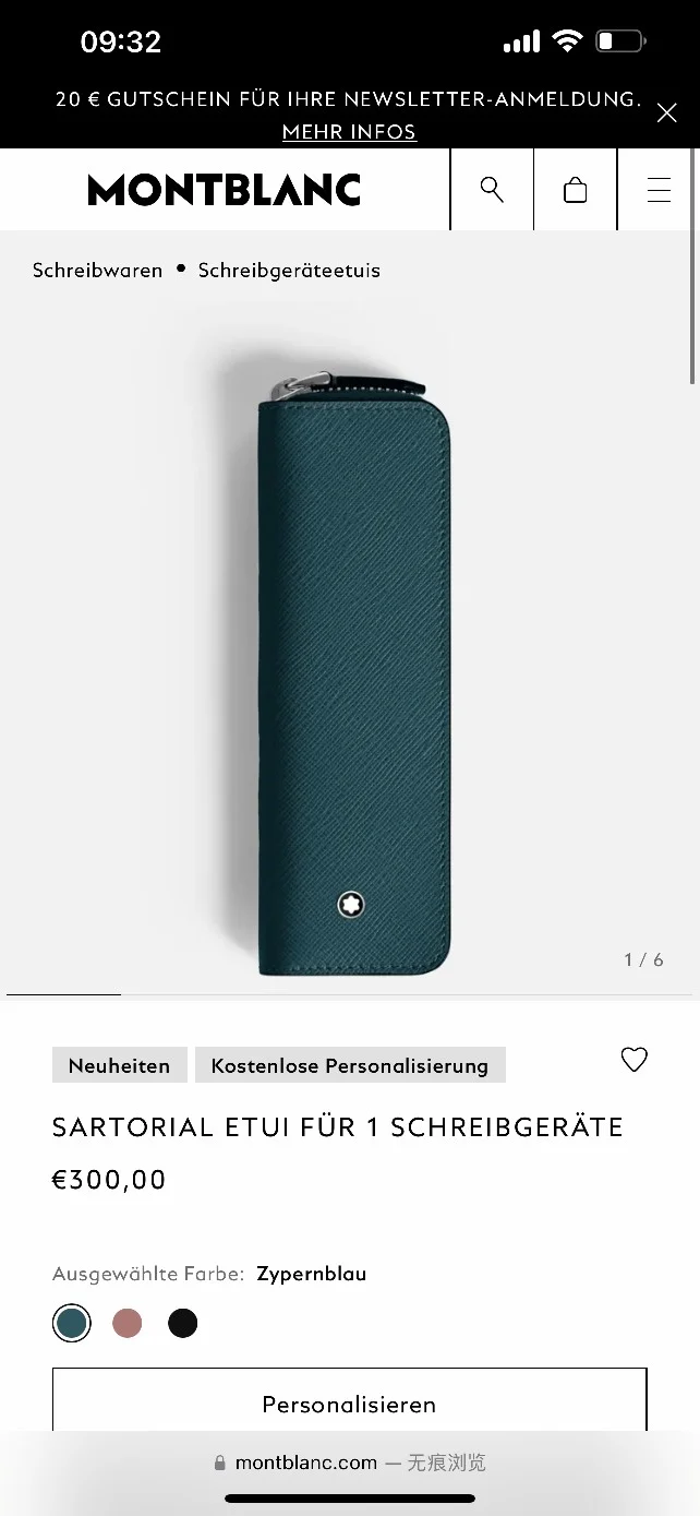 Functional Montblanc Accessories 38501
