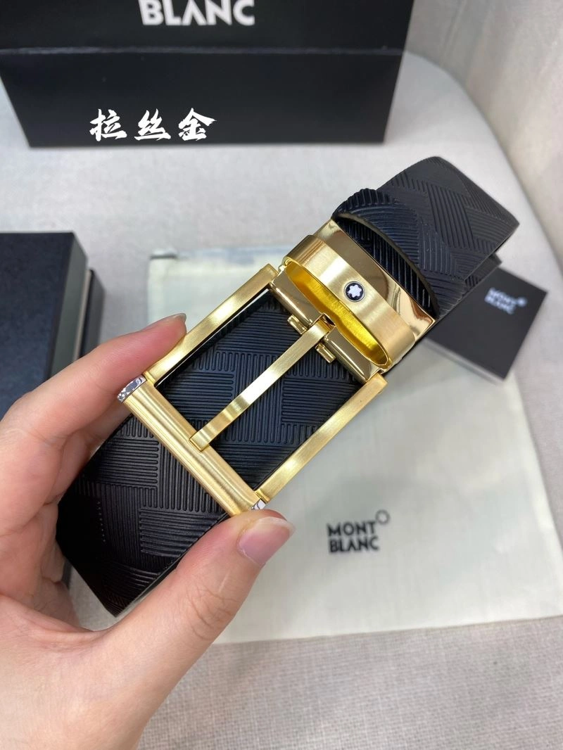 Sleek Montblanc Belts 302967