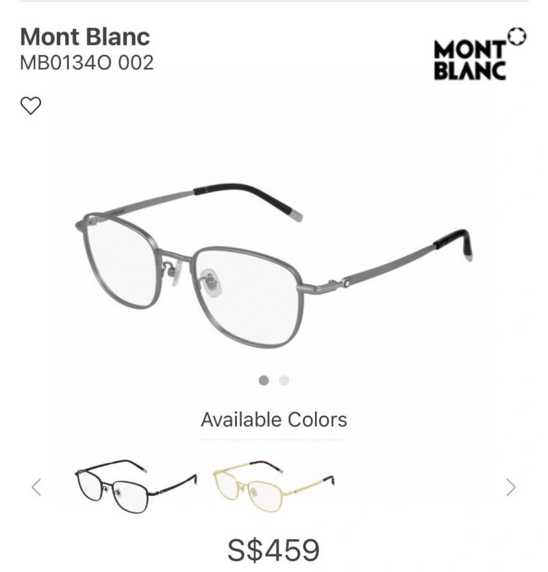 Montblanc Sunglasses RelaxedFit 281741