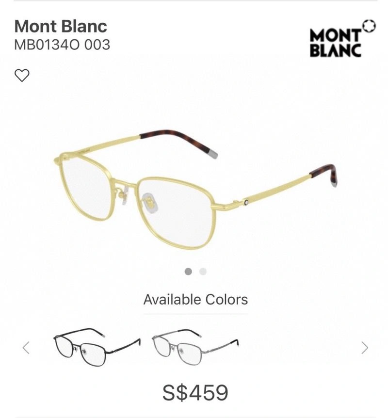 Montblanc Sunglasses RelaxedFit 281741