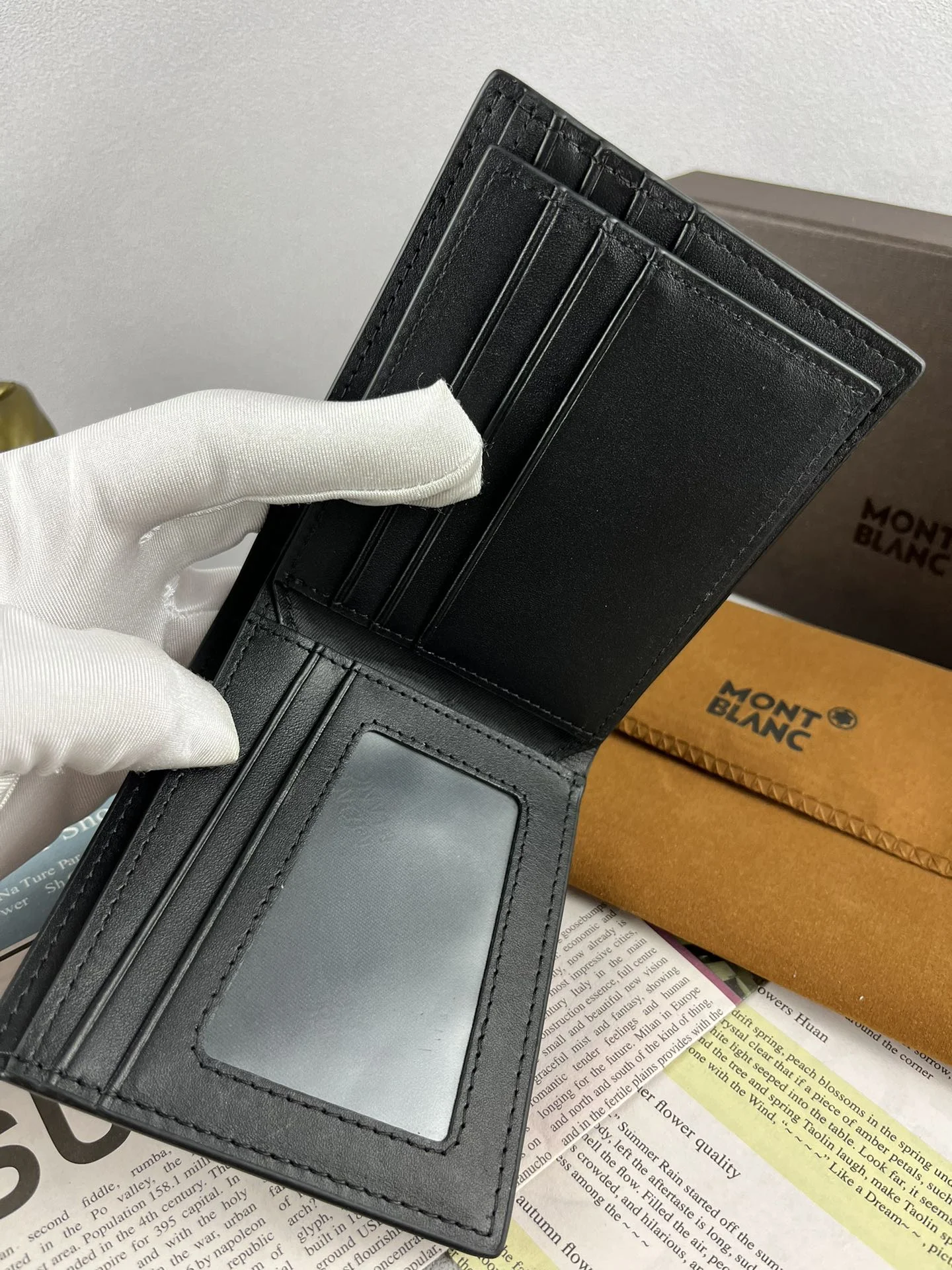 Montblanc Wallets Purse Elegant 38637
