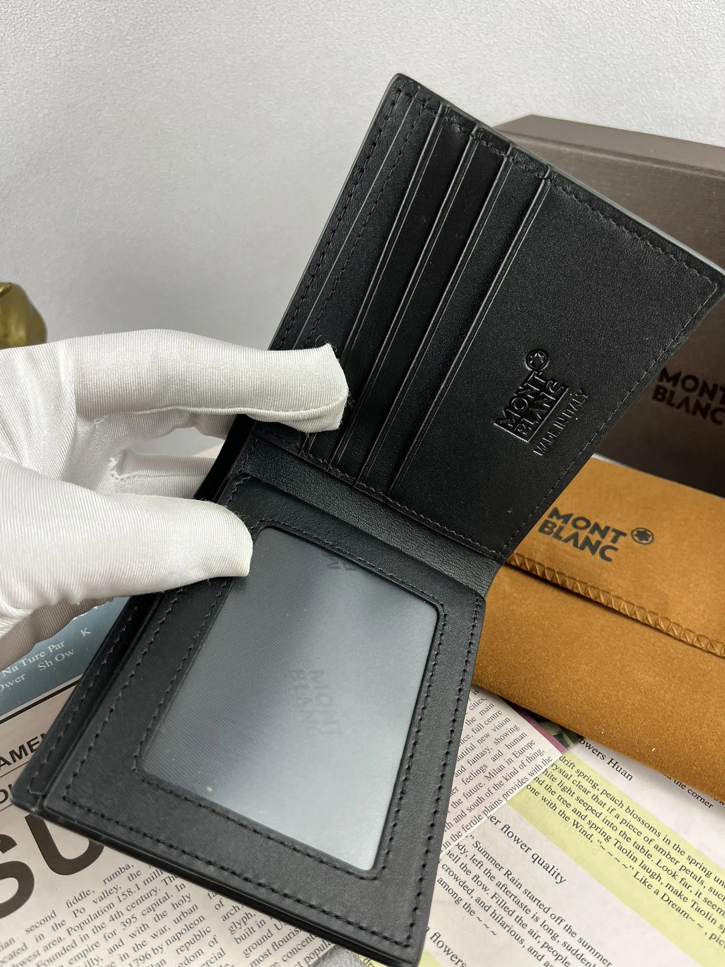 Montblanc Wallets Purse Elegant 38637