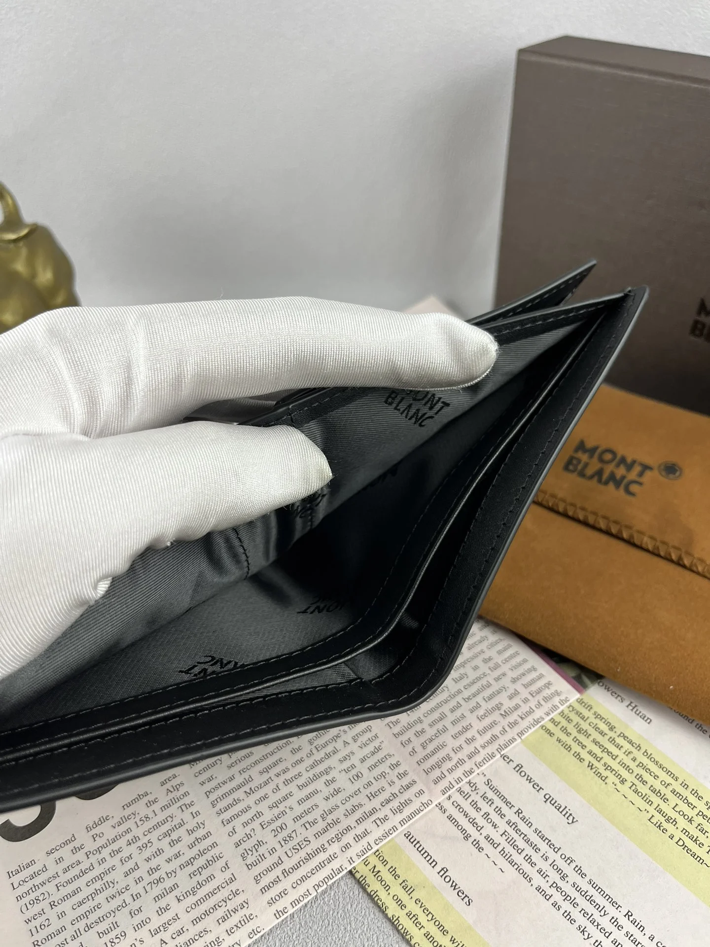 Montblanc Wallets Purse Elegant 38637