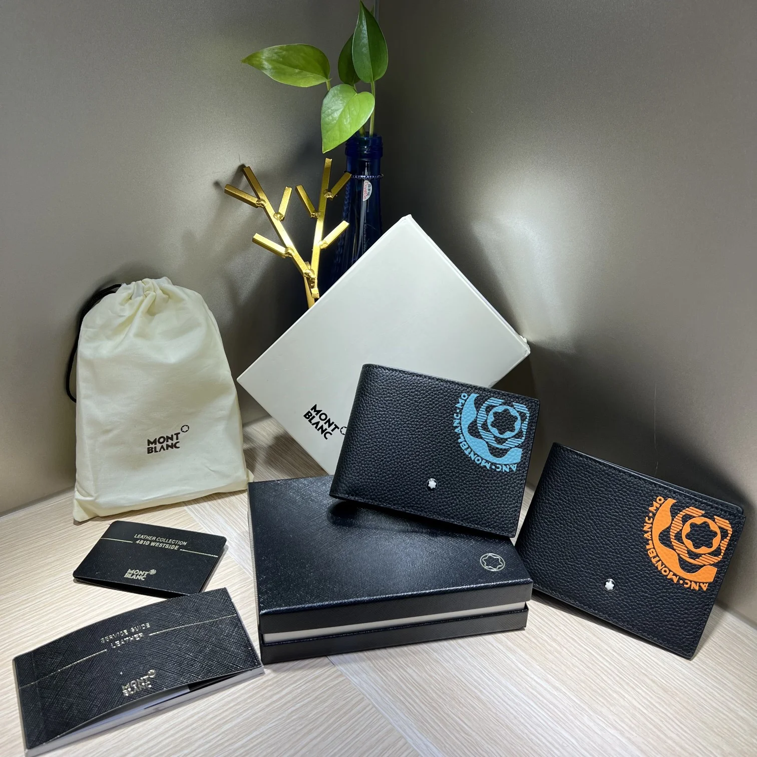 Elegant Montblanc Wallets Purse 38629