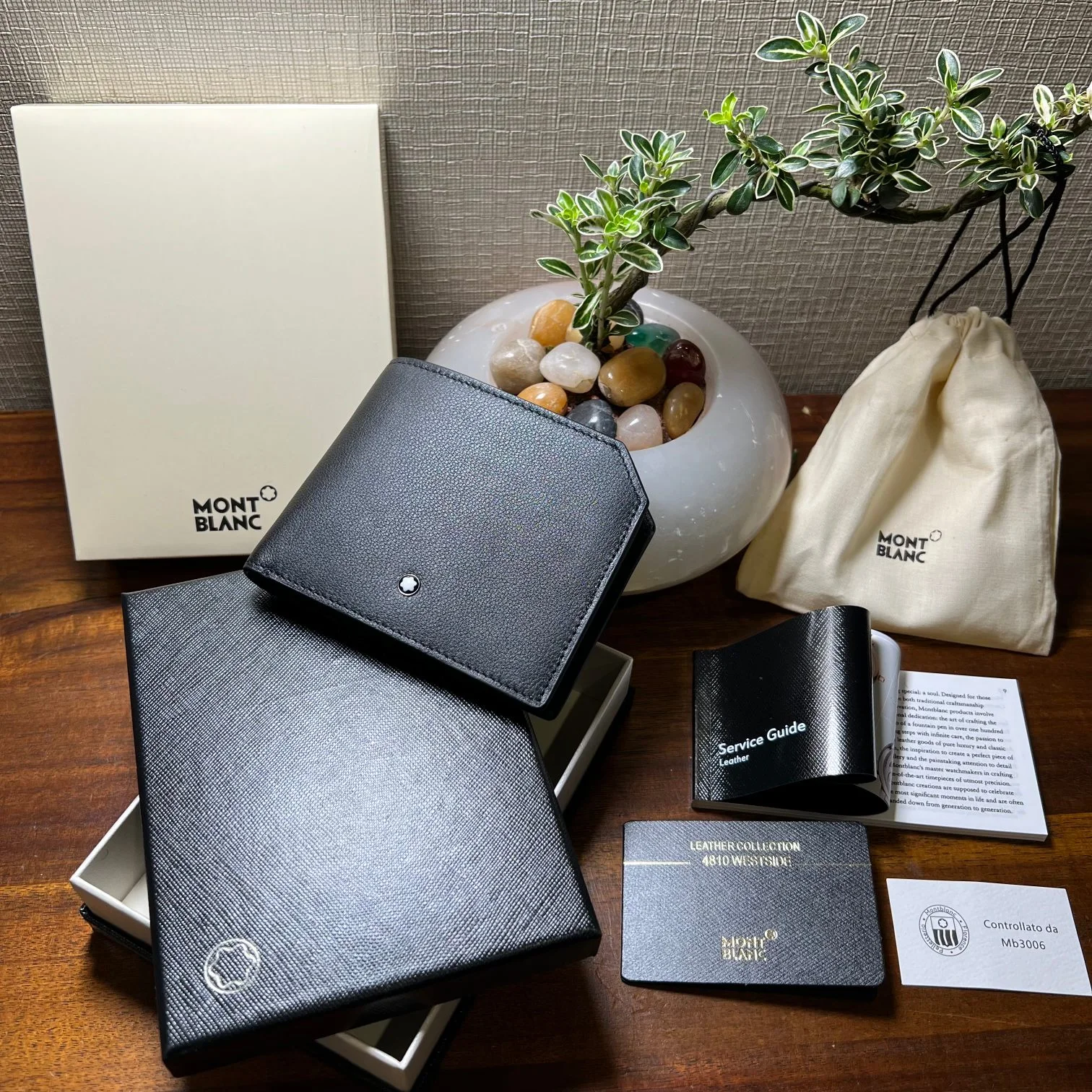 Functional Montblanc Wallets Purse 38626