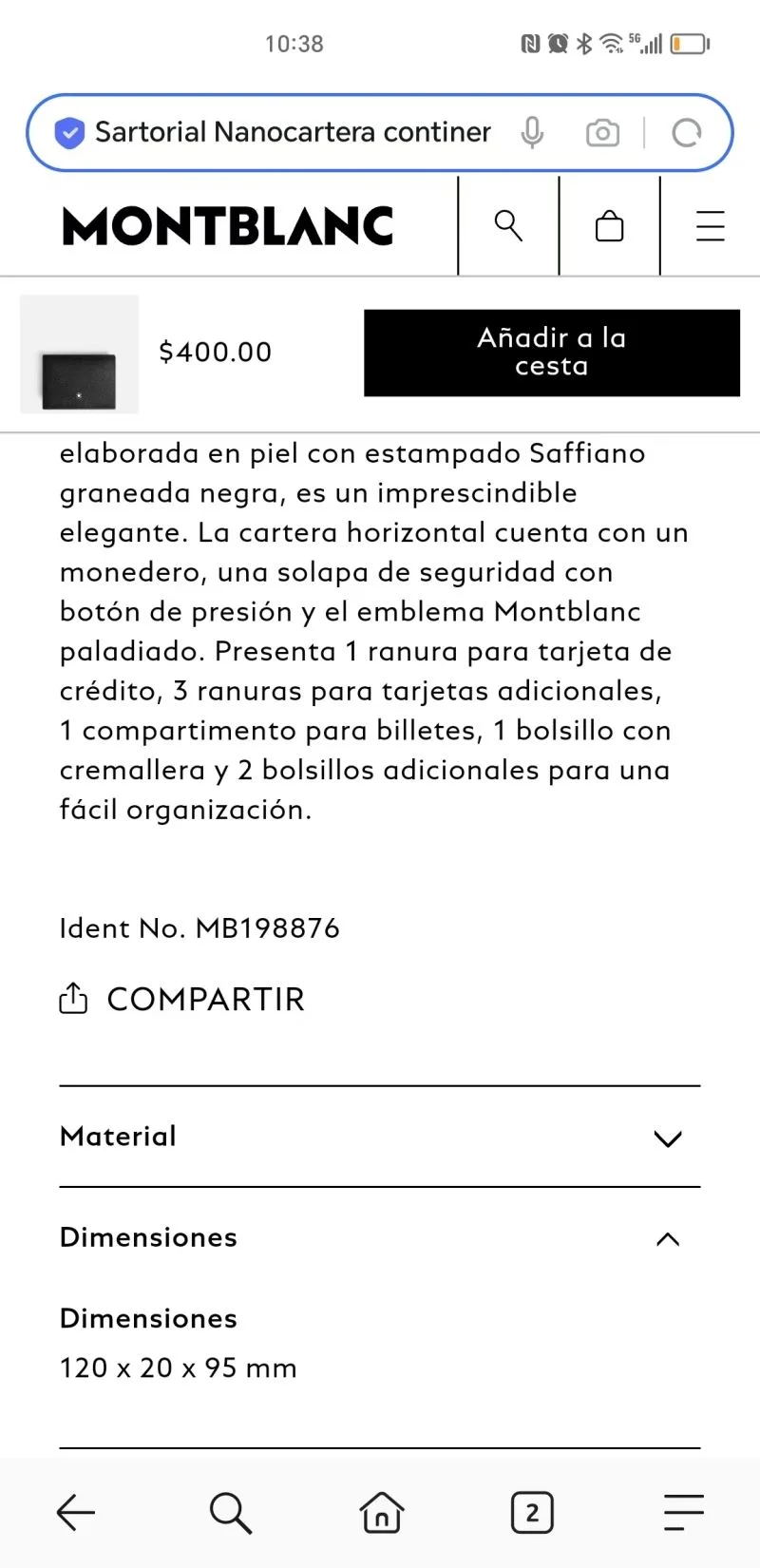 Montblanc Wallets Purse Contemporary 38493