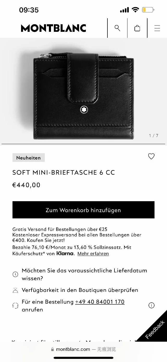 Montblanc Wallets Purse NewStyle 38488