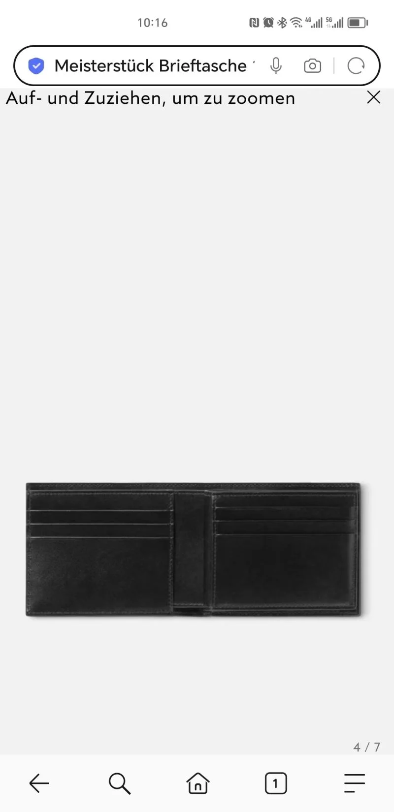 Montblanc Wallets Purse Stylish 38487