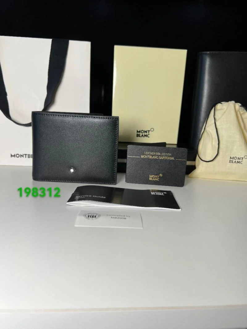 Minimalist Montblanc Wallets Purse 38482