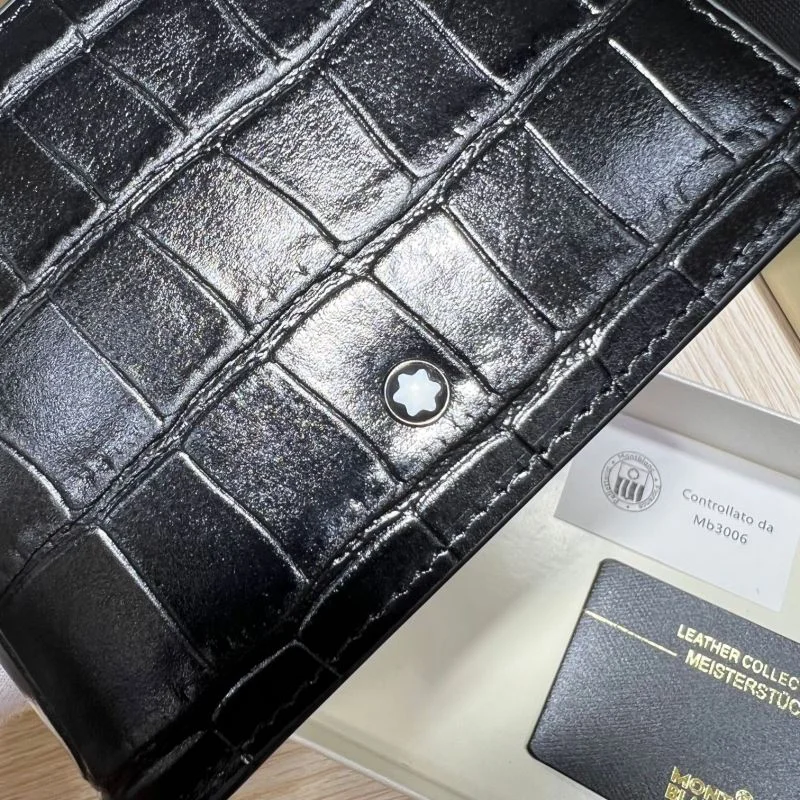 Resilient Montblanc Wallets Purse 38485