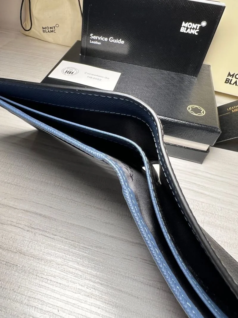 Breathable Montblanc Wallets Purse 38466