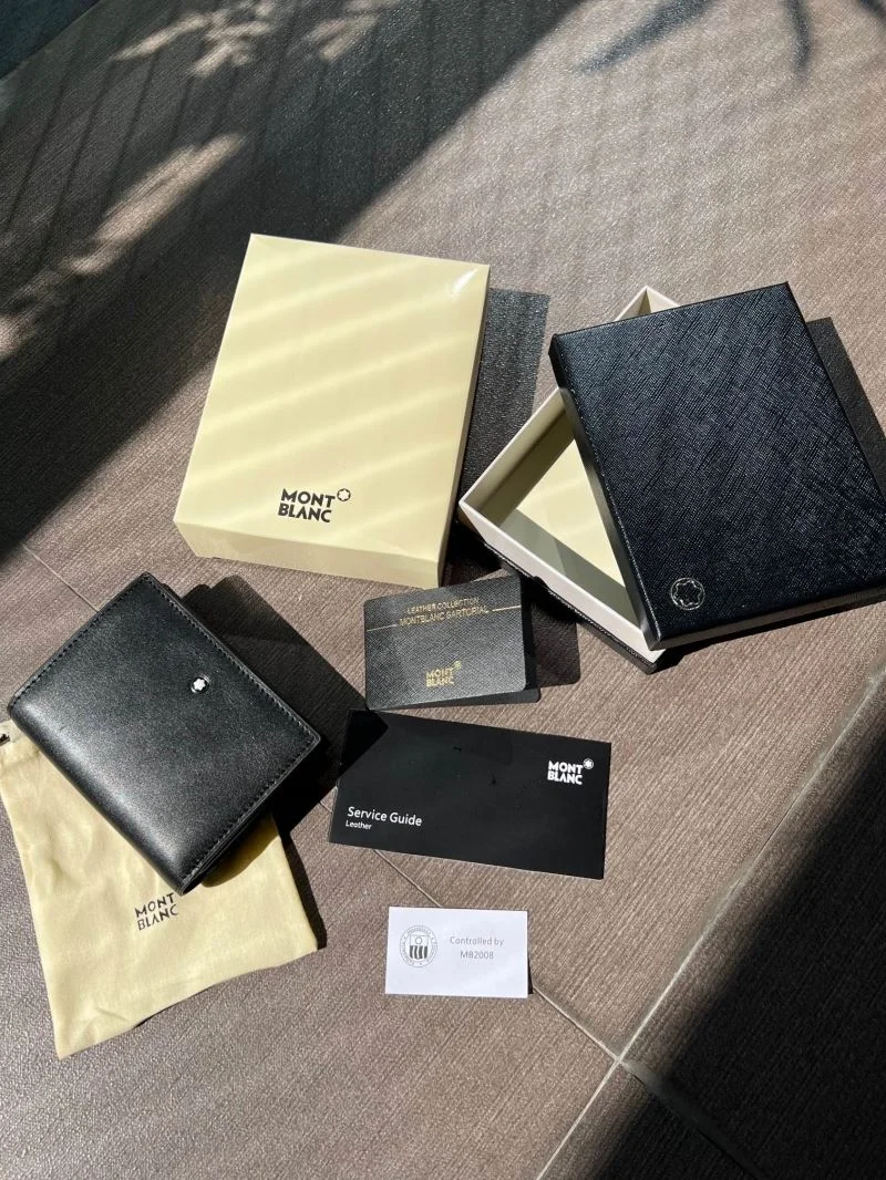 Casual Montblanc Wallets Purse 38480