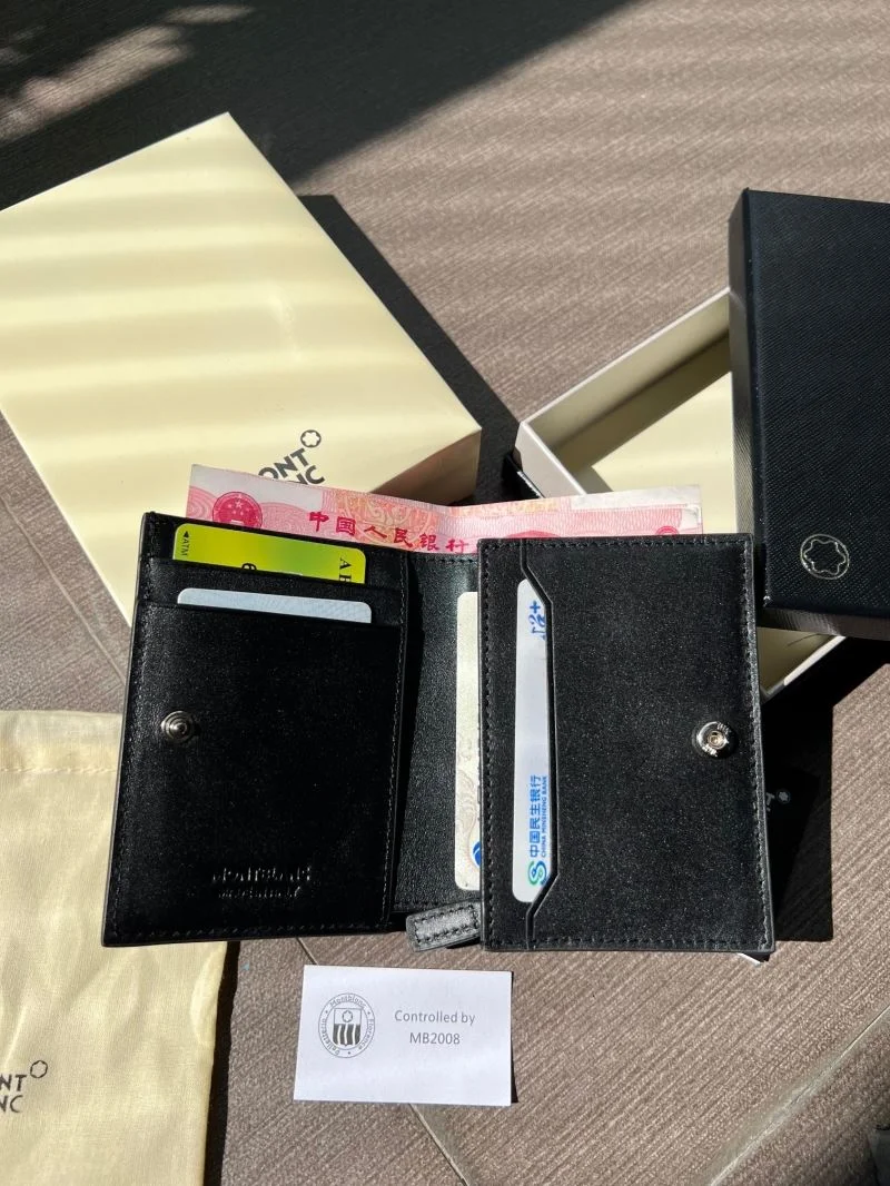 Casual Montblanc Wallets Purse 38480