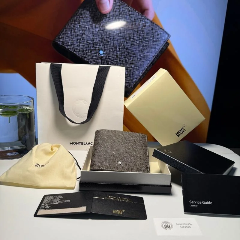 Durable Montblanc Wallets Purse 38458