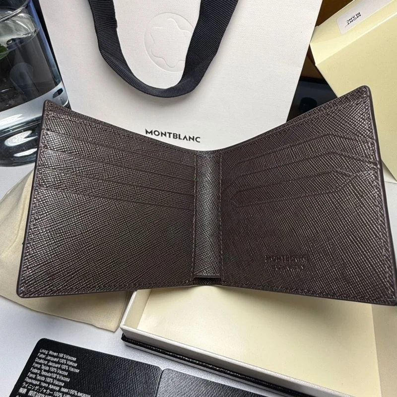 Durable Montblanc Wallets Purse 38458