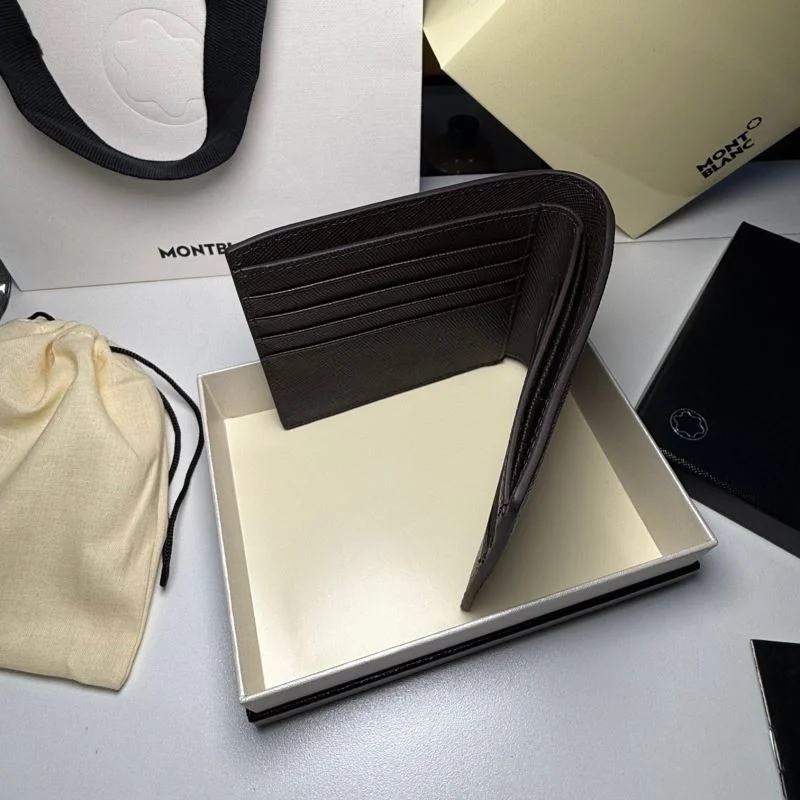 Durable Montblanc Wallets Purse 38458