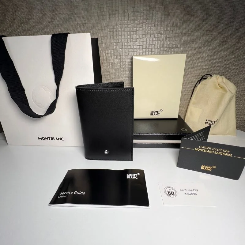 Soft Montblanc Wallets Purse 38432