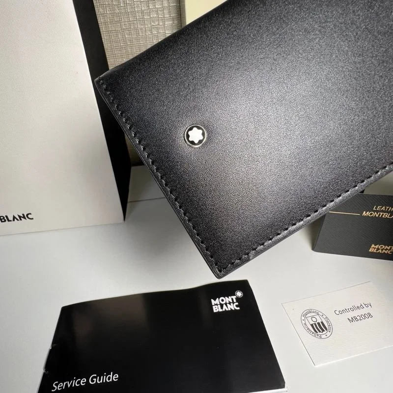 Soft Montblanc Wallets Purse 38432