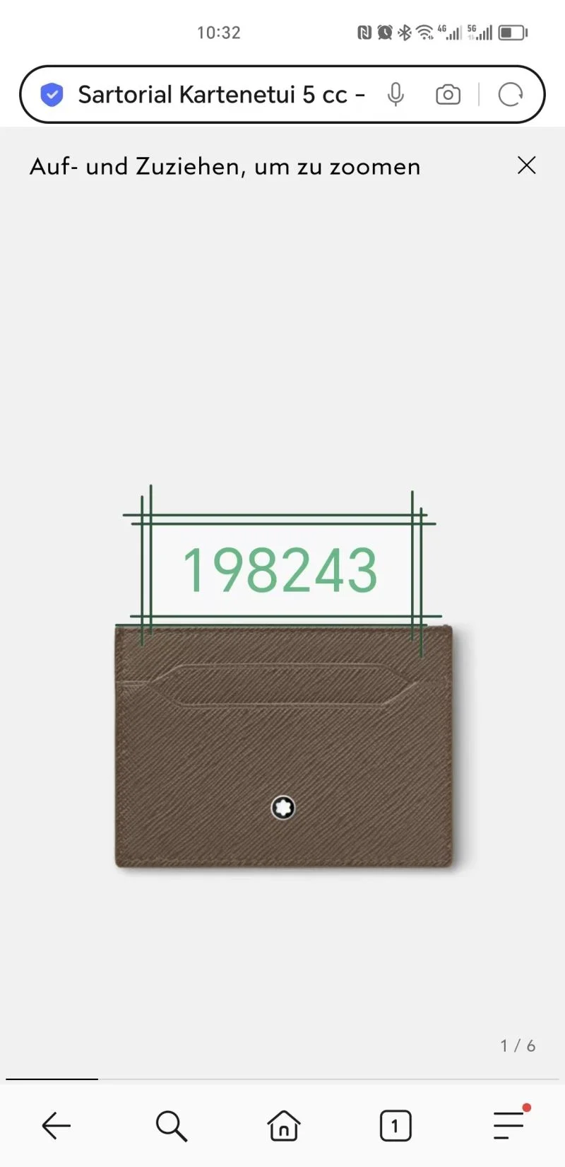 Montblanc Wallets Purse Effortless 38409