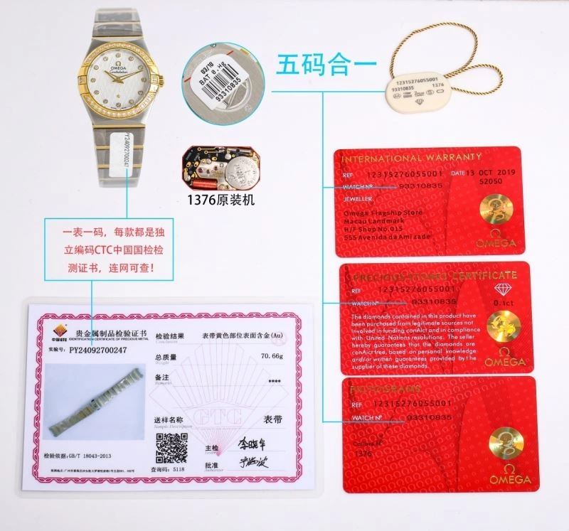 Breathable OMEGA Watches 191011