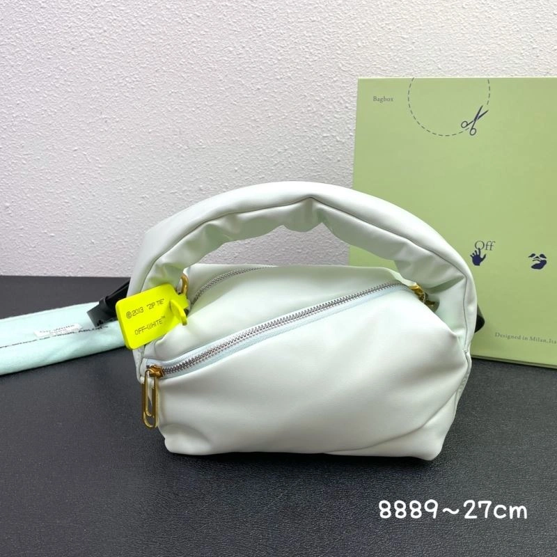 Off White Clutch Bags Versatile 83144