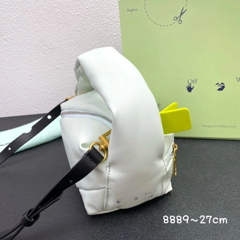 Off White Clutch Bags Versatile 83144