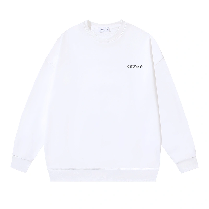 Vibrant Off White Hoodies 146805