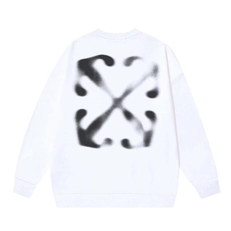 Vibrant Off White Hoodies 146805