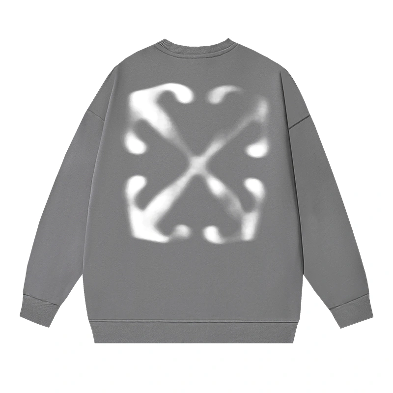 Vibrant Off White Hoodies 146805