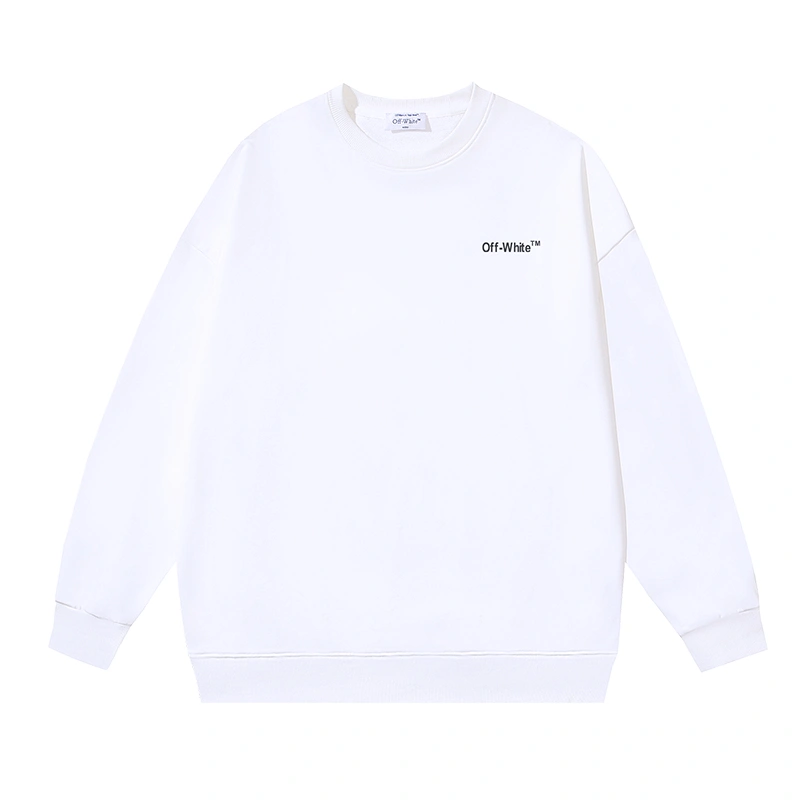 Vibrant Off White Hoodies 146805