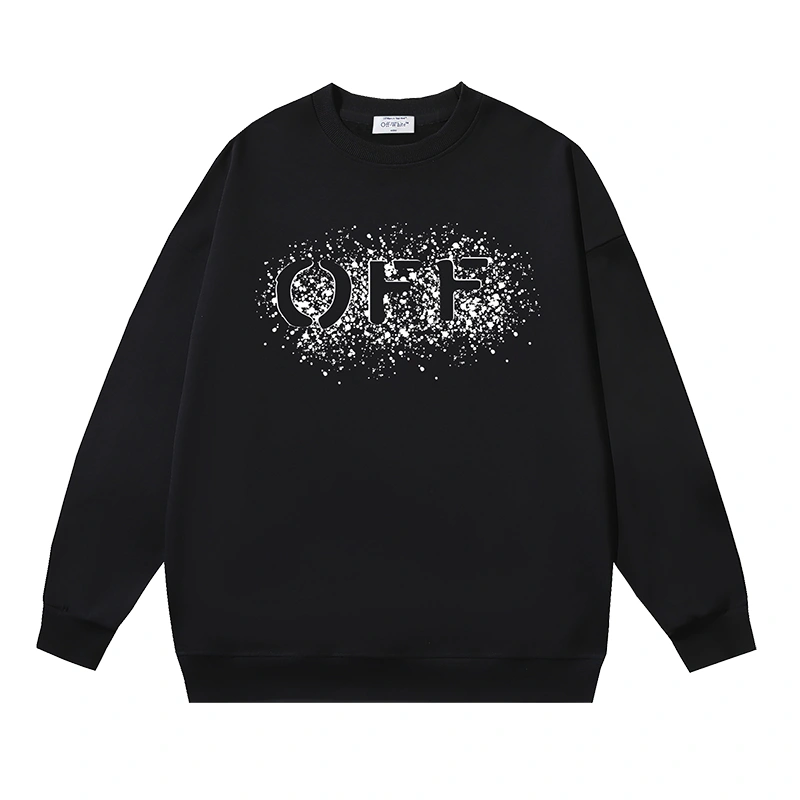 Vibrant Off White Hoodies 146805