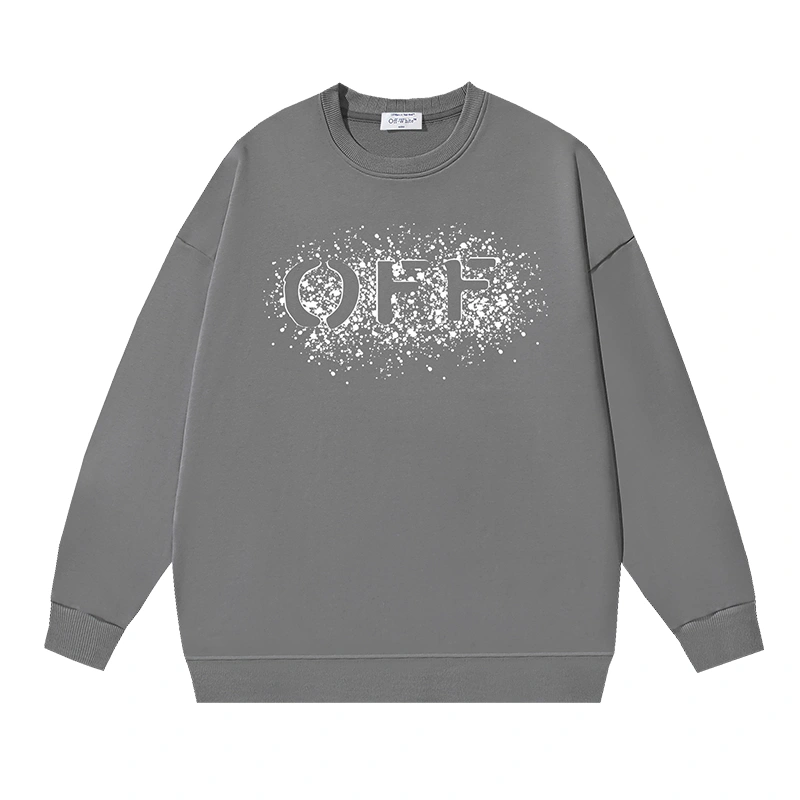 Vibrant Off White Hoodies 146805