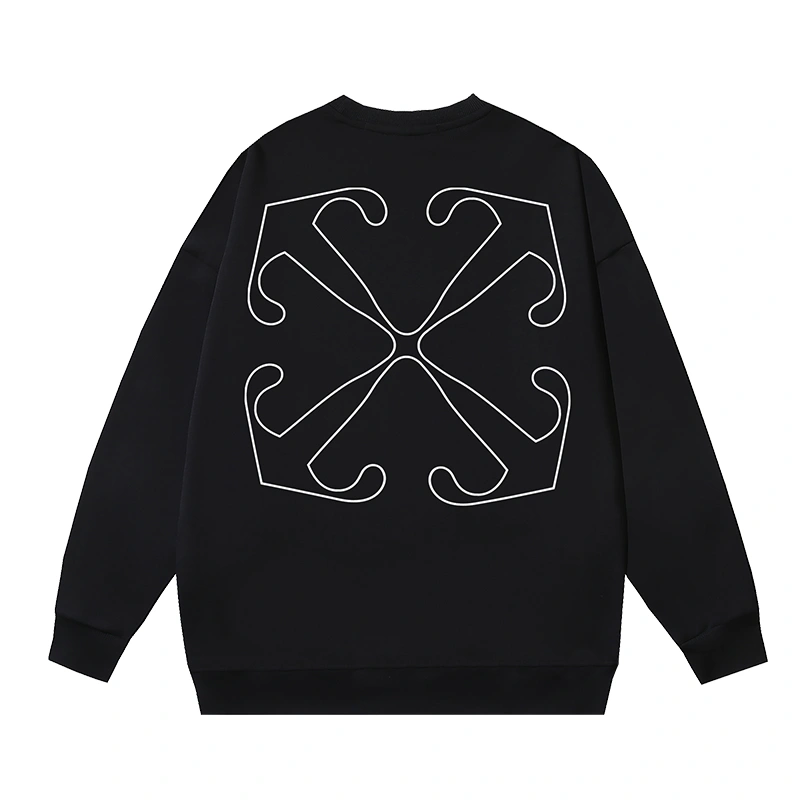 Vibrant Off White Hoodies 146805