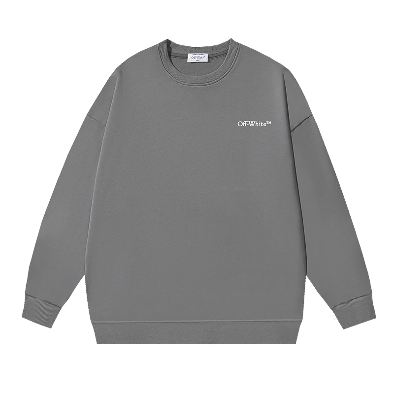 Vibrant Off White Hoodies 146805