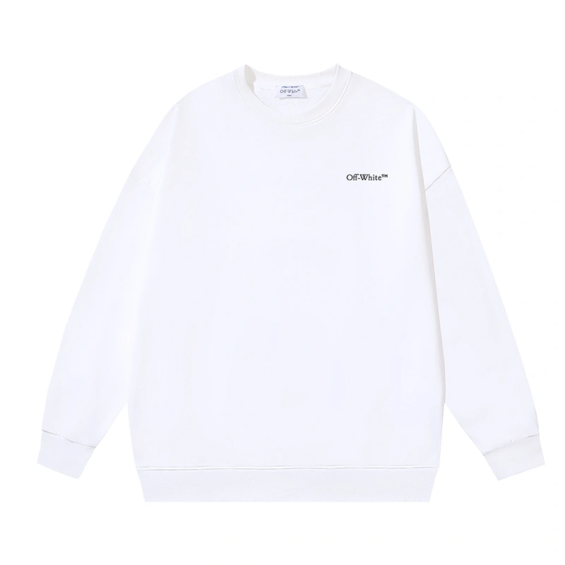 Vibrant Off White Hoodies 146805
