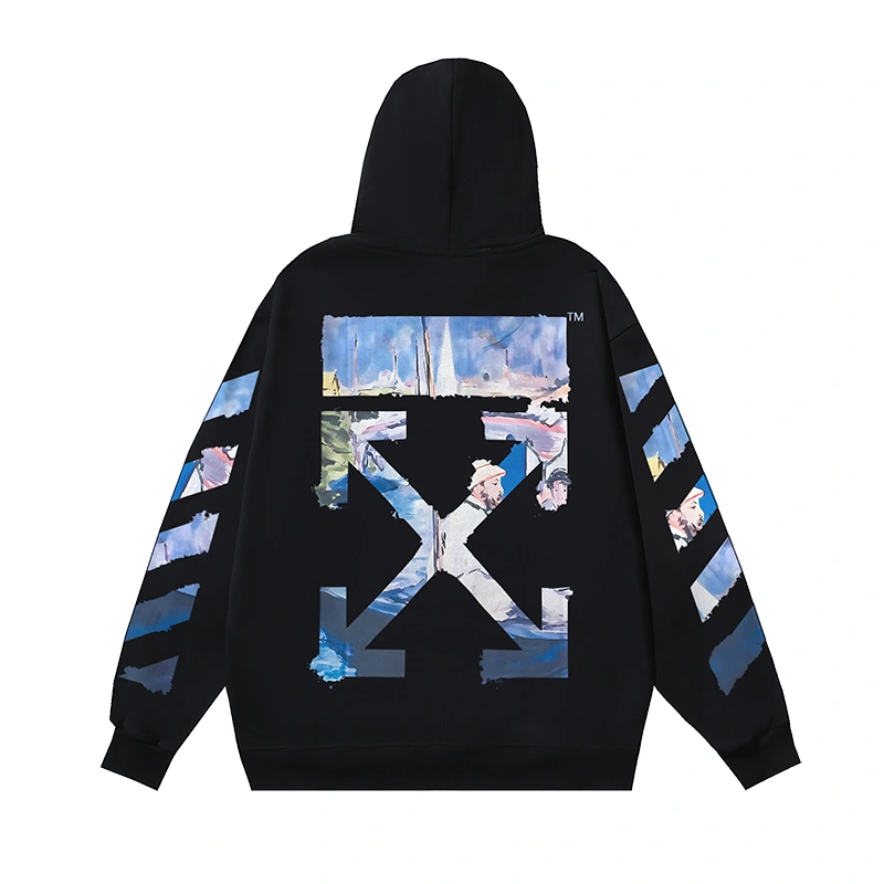 Off White Hoodies Casual 146799