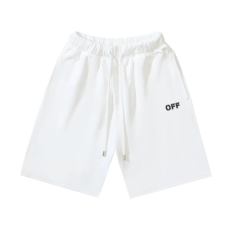 Durable Off White Short Pants 146807